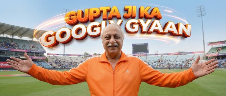 GuptaJi Ka Googly Gyaan Header
