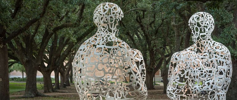 cuerpos escultura contemplacion