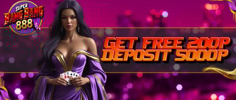 free 200p deposit 5000p promo banner