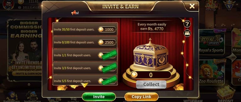 Royal Casino Game real money apk 2026