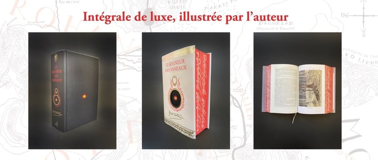 Edition collector christian bourgeois, Le seigneur des Anneaux