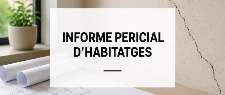 Informe pericial d'habitatges i peritatge tècnic a Osona i Vallès Oriental
