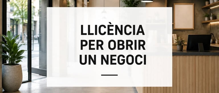 Llicència d'activitat i obertura de negocis a Osona i Vallès Oriental