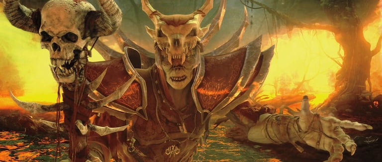 A Forsaken Warlock Spellcaster from Warcraft