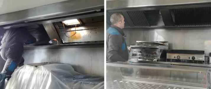 Nettoyage food truck 59, lavage camion pizza Nord pas de Calais