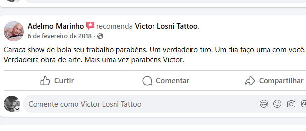 Depoimentos de clientes satisfeitos com tatuagem realista