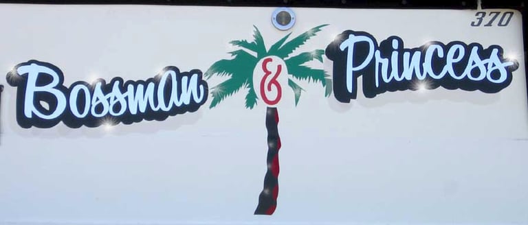 Boat Lettering in Lake Geneva, WI