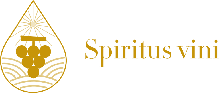 Spiritus Vini Logotype couleur or version bannière