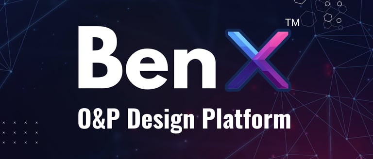 Prosthetic socket digital design using advanced BenX O&P design software