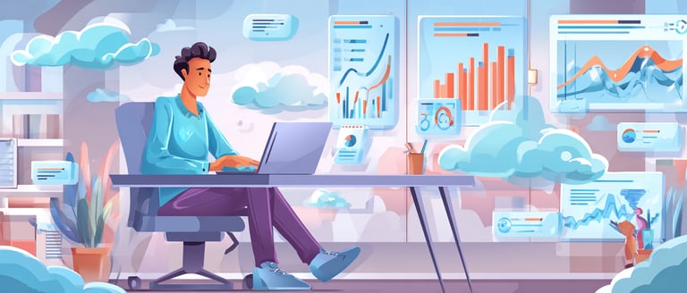 New data learner upskilling in a bold futuristic view