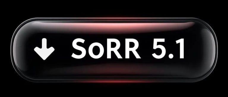 a button with a arrow pointing to download SoRR 5.1