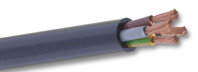 a close up of a close up of a cable with a cable Kabel Metal Indonesia