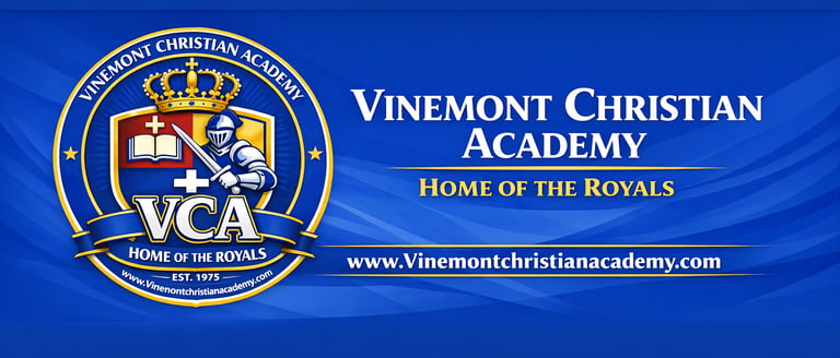 VCA - Vinemont Christian Academy Logo Banner