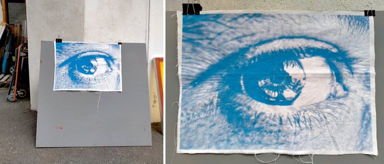 TAMAM Serigraphie Land Art