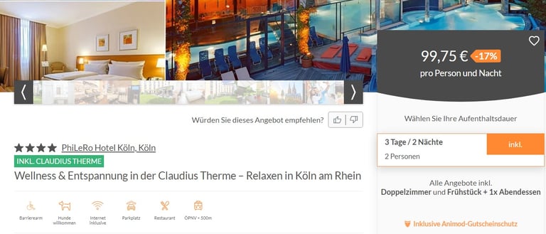 Animod Hotel Deal Köln