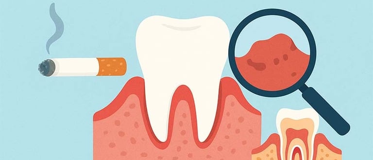Smoking and periodontitis hygiene-precision.com