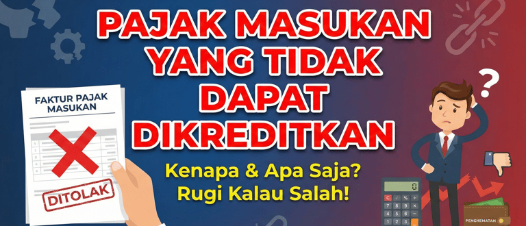 Pajak Masukan (PPN) yang tidak dapat dikreditkan