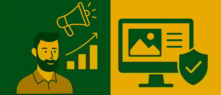 Graphics for social media marketing and event marketing