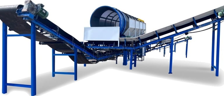 Rotary Trommel Machine