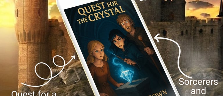 The exciting story of a quest for a powerful magical crystal, but monsters and mages are in her way.