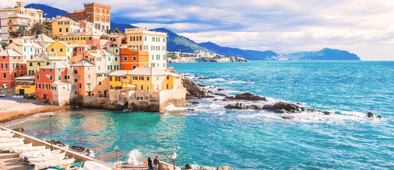 Boccadasse, Genova italy 2022 vacanza mare