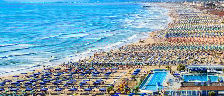 Vacanza mare Viareggio Tuscany Italy 2022 