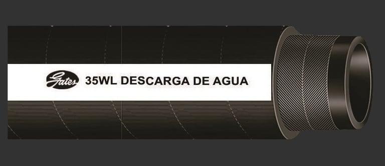 manguera 35WL gates para descarga de agua 