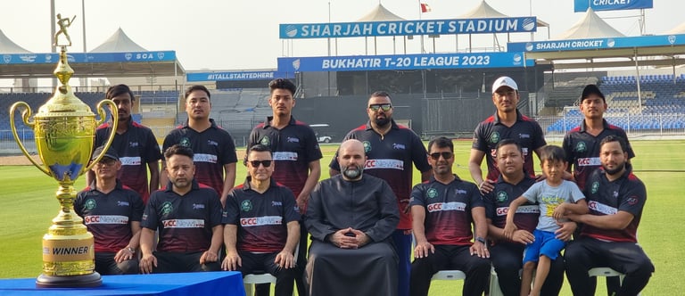Sharjah Cricket Stadium - Delegate Team 