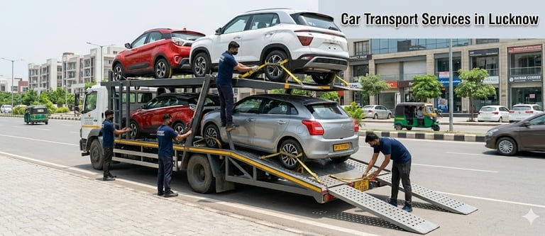 Car Transport Services In Nirala Nagar Lucknow | Anant Packers