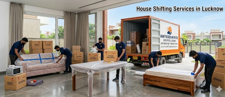 House Shifting in Jankipuram Lucknow | Anant Packers
