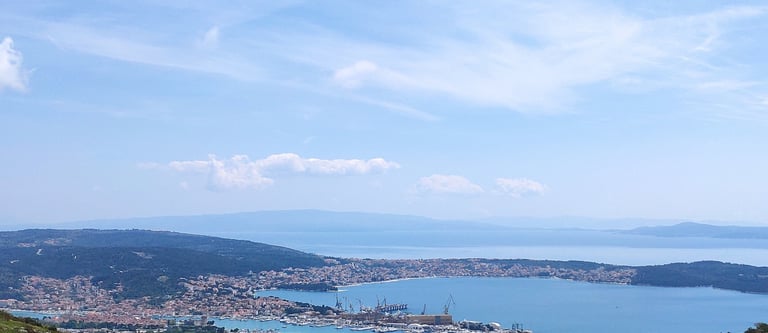 panoramic View Seget Donji, Trogir, Ciovo