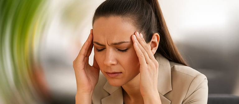 Vertigo treatment through balance and eye movement exercise by physiotherapist