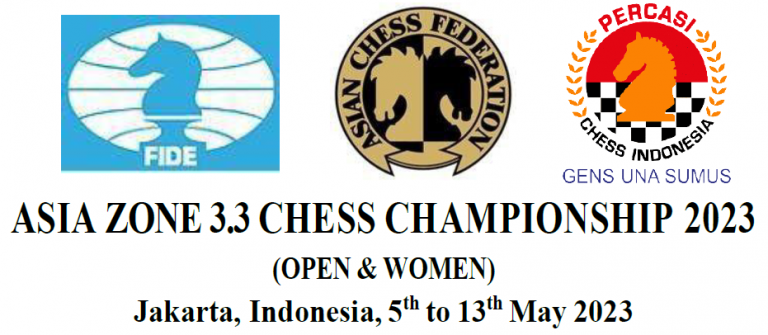 Asian Zonal 3.3, Century Park Hotel Jakarta, Indonesia. Percasi Indonesia. Asian Chess Federation