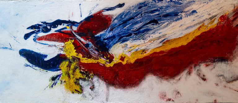 Feuerschweif am Himmel