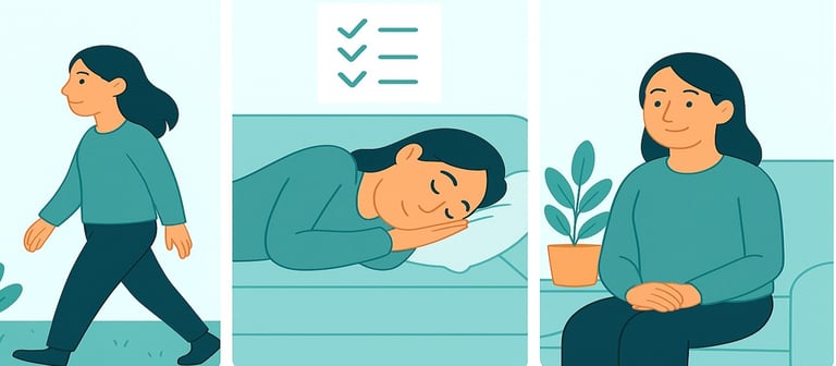 Rutiinien, levon ja rauhallisen rytmin merkitys aivovamman jälkeen