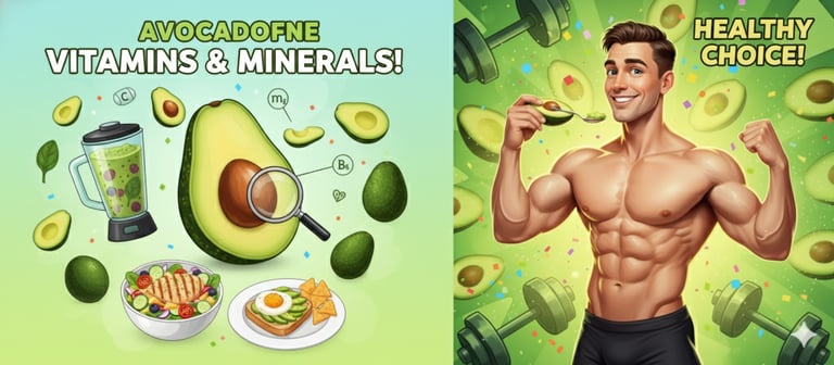 Avocado als Teil der Ernährung