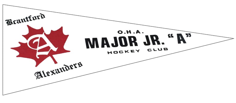 Brantford Alexanders pennant