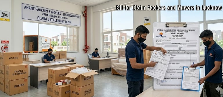 ill for Claim Packers and Movers in Hazratganj Lucknow | Anant Packers