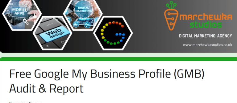 Increase your business's visibility by 250% in just 3 months with Marchewka Studios. 