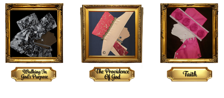 Handcrafted Christian wall art