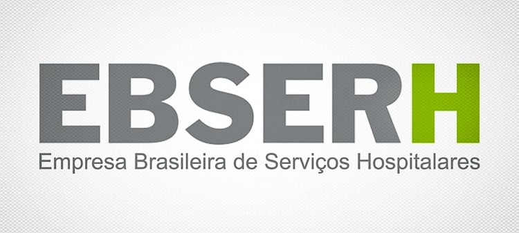 Logo da EBSERH (Empresa Brasileira de Serviços Hospitalares)