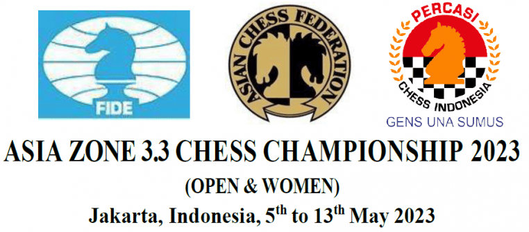 Asian Zonal 3.3, Century Park Hotel Jakarta, Indonesia. Percasi Indonesia. Asian Chess Federation