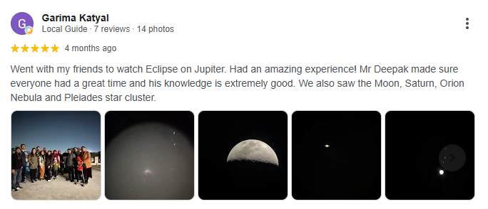 Customer Reviews for Real Sky Observatory
