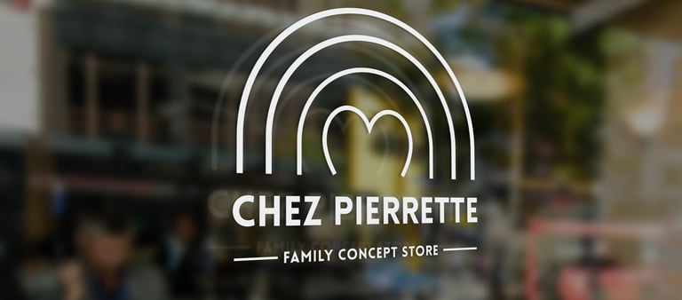 Firmen Logo Design Schaufenster