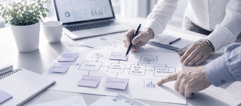 Conseil organisation processus PME structures multisites Bretagne