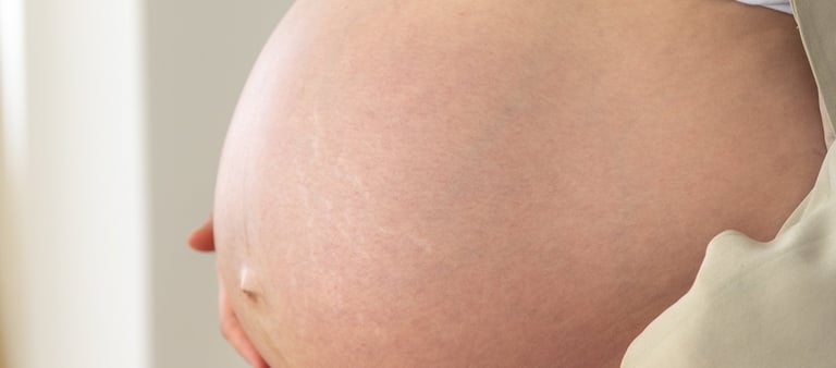 Ventre de femme enceinte