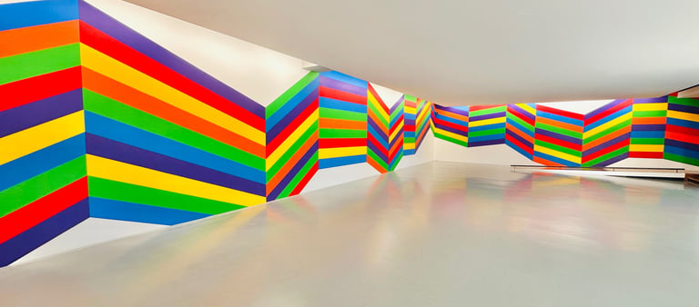 Sol LeWitt, Wall Drawing #1143 2004 Acrylic on wall ©16mag