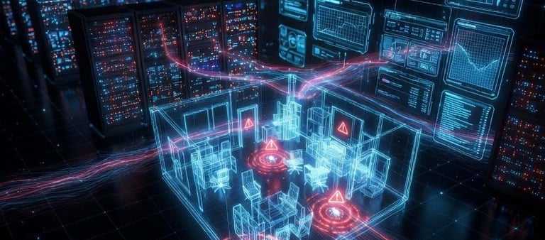 Búsqueda de cámaras ocultas y micrófonos en el recinto