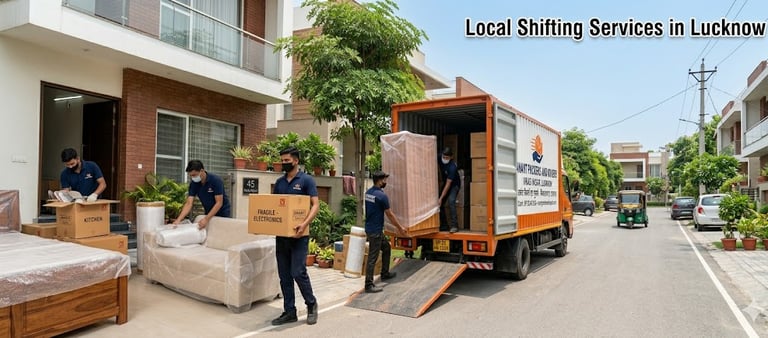 Local Shifting In Jankipuram Lucknow | Anant Packers