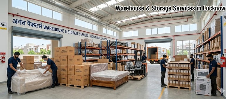 Warehouse & Storage Services In Jankipuram Lucknow | Anant Packers